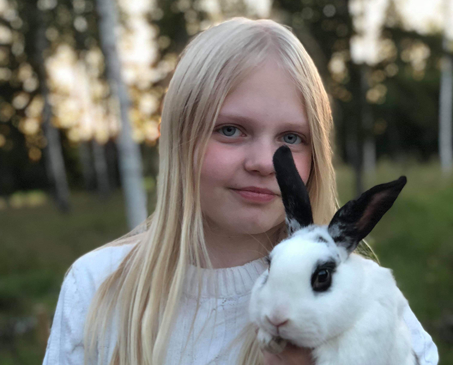 Malin Snellman från Mariehamn är årets 4H-medlem 2019
